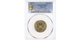 Essai de 20 Francs - Djibouti