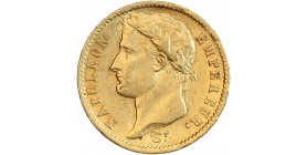 20 Francs Napoléon Ier Tête Laurée - Revers Empire