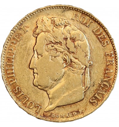 20 Francs Louis-Philippe Ier - Tête Laurée