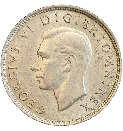 1 Florin Georges VI Grande Bretagne Argent