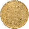 20 Francs Génie Deuxième République