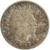 Avers : Portrait à droite du roi Victor Emmanuel II