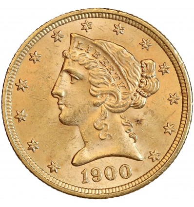 5 Dollars Liberté - Etats-Unis