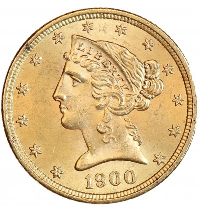 5 Dollars Liberté - Etats-Unis