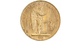 20 Francs Génie Troisième République