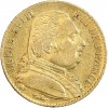 20 Francs Louis XVIII Buste Habillé Première Restauration