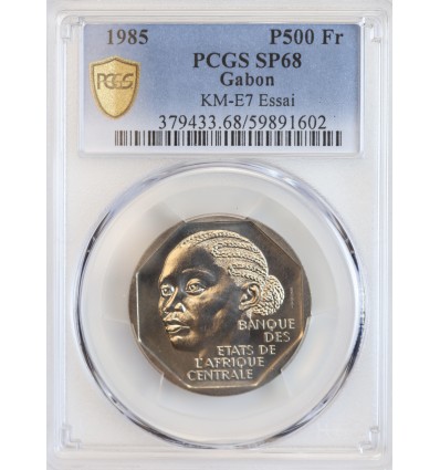 Essai de 500 Francs - Gabon