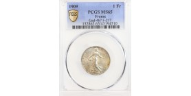 1 Franc Semeuse 1909