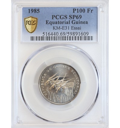 Essai de 100 Francs - Guinée Equatoriale