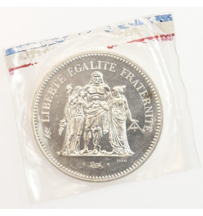 Essai en Argent de 50 Francs Hercule