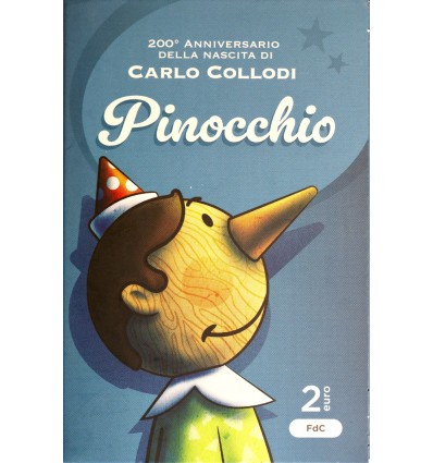 2 Euros Italie 2026 B.U. - Pinocchio
