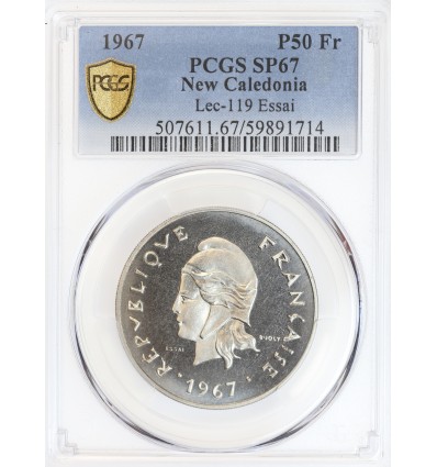 Essai de 50 Francs - Nouvelle Calédonie