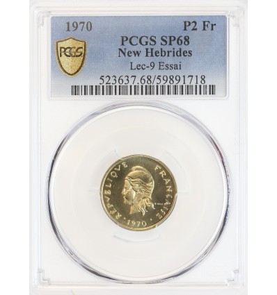 Essai de 2 Francs - Nouvelles Hébrides