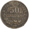 Revers : 50 / CENTESIMI dans le champ