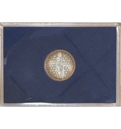 10 Francs en Argent Coffret B.U - Hugues Capet