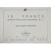 10 Francs en Argent Coffret B.U - Hugues Capet