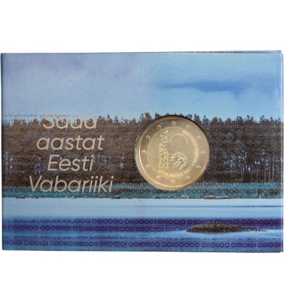 2 Euros Estonie B.U. 2018