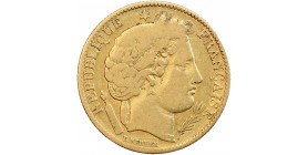 10 Francs Cérès Seconde République