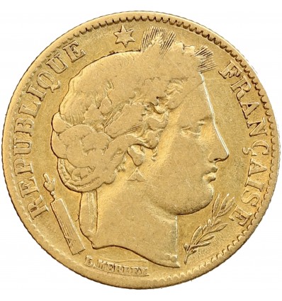 10 Francs Cérès Seconde République