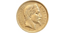 20 Francs Napoléon III - Tête Laurée