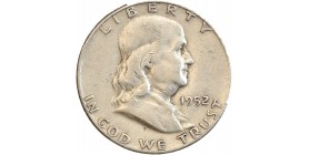 Avers : buste à droite de Benjamin Franklin