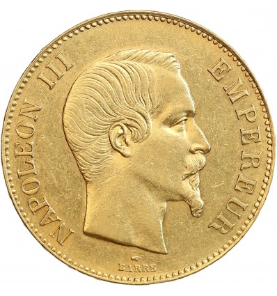 100 Francs Napoléon III Tête Nue