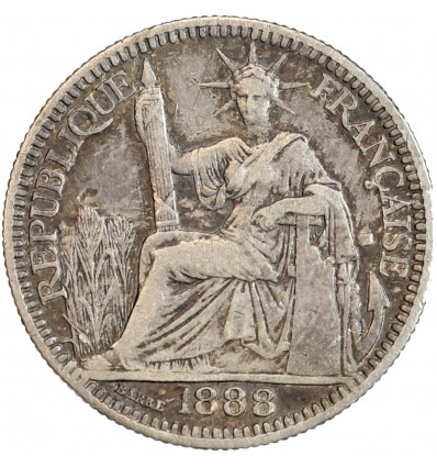 Avers : La Liberté assise