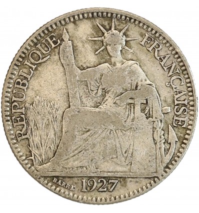 Avers : La Liberté assise