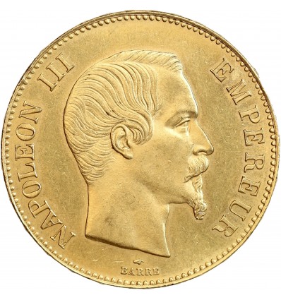 100 Francs Napoléon III Tête Nue