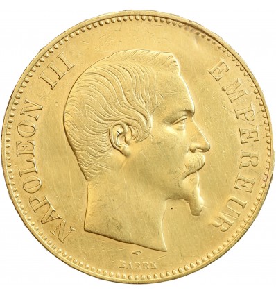 100 Francs Napoléon III - Tête Nue