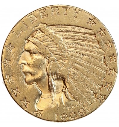 5 Dollars Indien - Etats-Unis