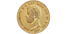 20 Lires Charles Albert - Italie Sardaigne