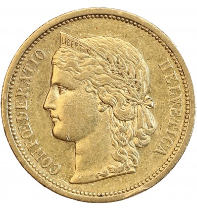 20 Franxs Helvetia - Suisse