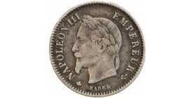 20 Centimes Napoléon III Tête Laurée Grand Module Second Empire