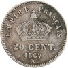 20 Centimes Napoléon III Tête Laurée Grand Module Second Empire