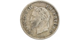 20 Centimes Napoléon III Tête Laurée
