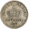 20 Centimes Napoléon III Tête Laurée