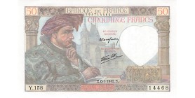 50 Francs Jacques Coeur France 1942