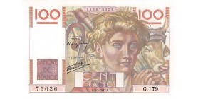 Avers : jeune paysan et boeuf en arrière-plan