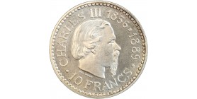 Avers : portrait à droite du prince Charles III