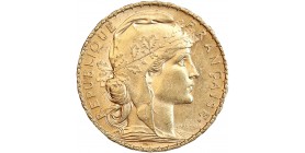 Avers : Marianne coiffée d'un bonnet phrygien et d'une couronne végétale