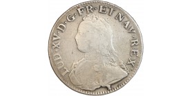 Avers : buste de Louis XV à gauche, la tête nue