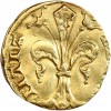 Avers : fleur de lys au type florentin