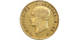 Avers : tête nue de Napoléon Ier à gauche