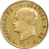 Avers : tête nue de Napoléon Ier à gauche