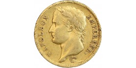 Avers : tête laurée de Napoléon Empereur à gauche