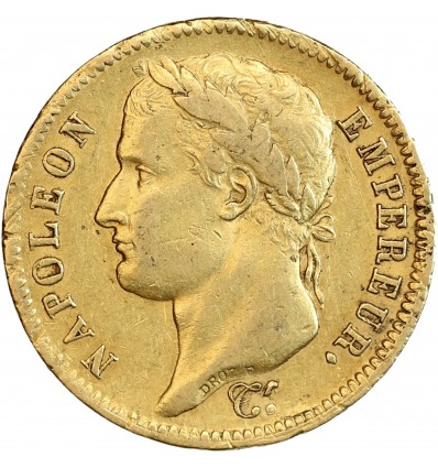 Avers : tête laurée de Napoléon Empereur à gauche