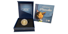 2 Euros commémorative Italie 2026 B.E. - Pinocchio