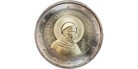 2 Euros commémorative Italie 2026 - Saint François d'Assise