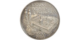 Revers : L'Abbaye cistercienne de Saint Florian.